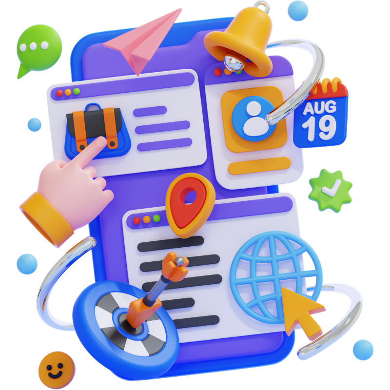 Mobile-first responsive layout icon