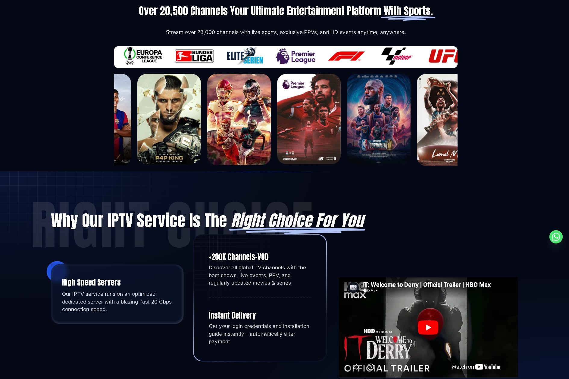 Streaming Website